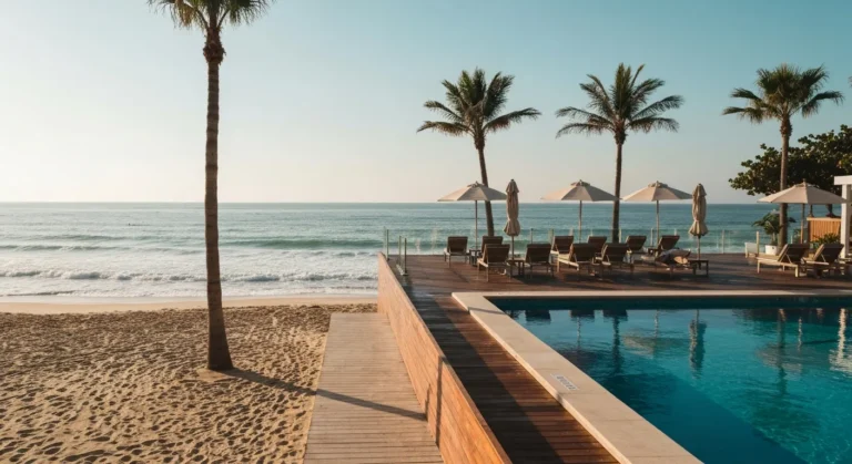 Hotel pierwsza linia brzegowa - co to znaczy i czy zawsze leży przy plaży?