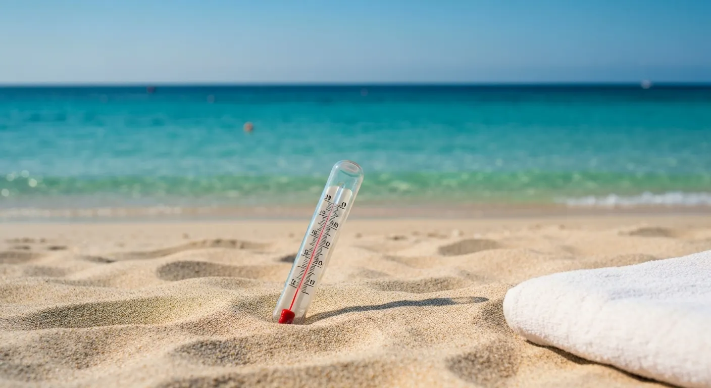 Temperatura powietrza a temperatura morza - jak ocenić warunki do plażowania?